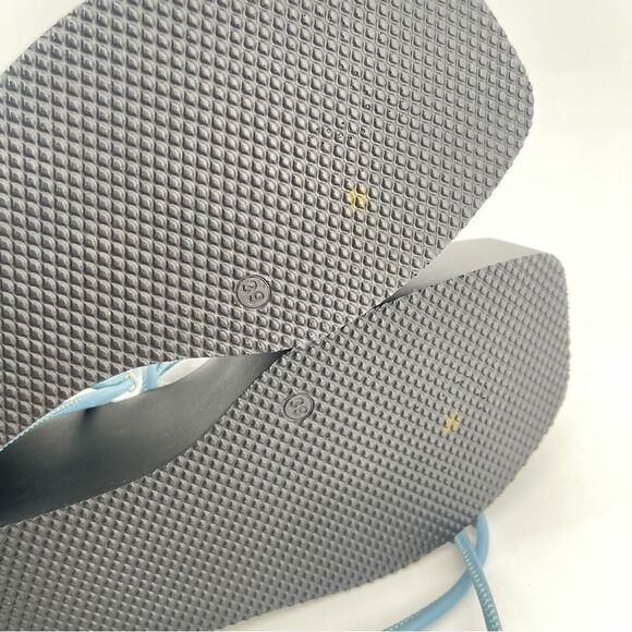 Free People Georgie Blue Wrap Gladiator Platform Open Toe Wedge Sandals Size 9 - Picture 10 of 16